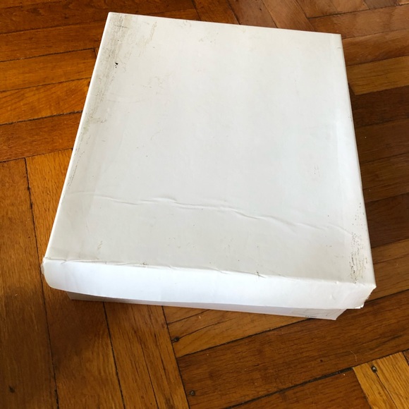 Anthropologie Lucky Penny Navy Leather Red Laces Heeled Booties - Picture 12 of 15